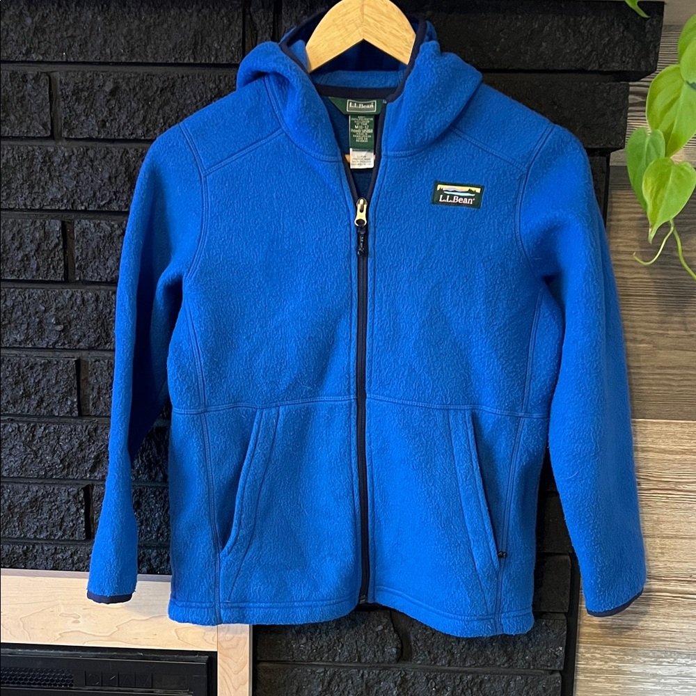 L.L Bean boys fleece sweater